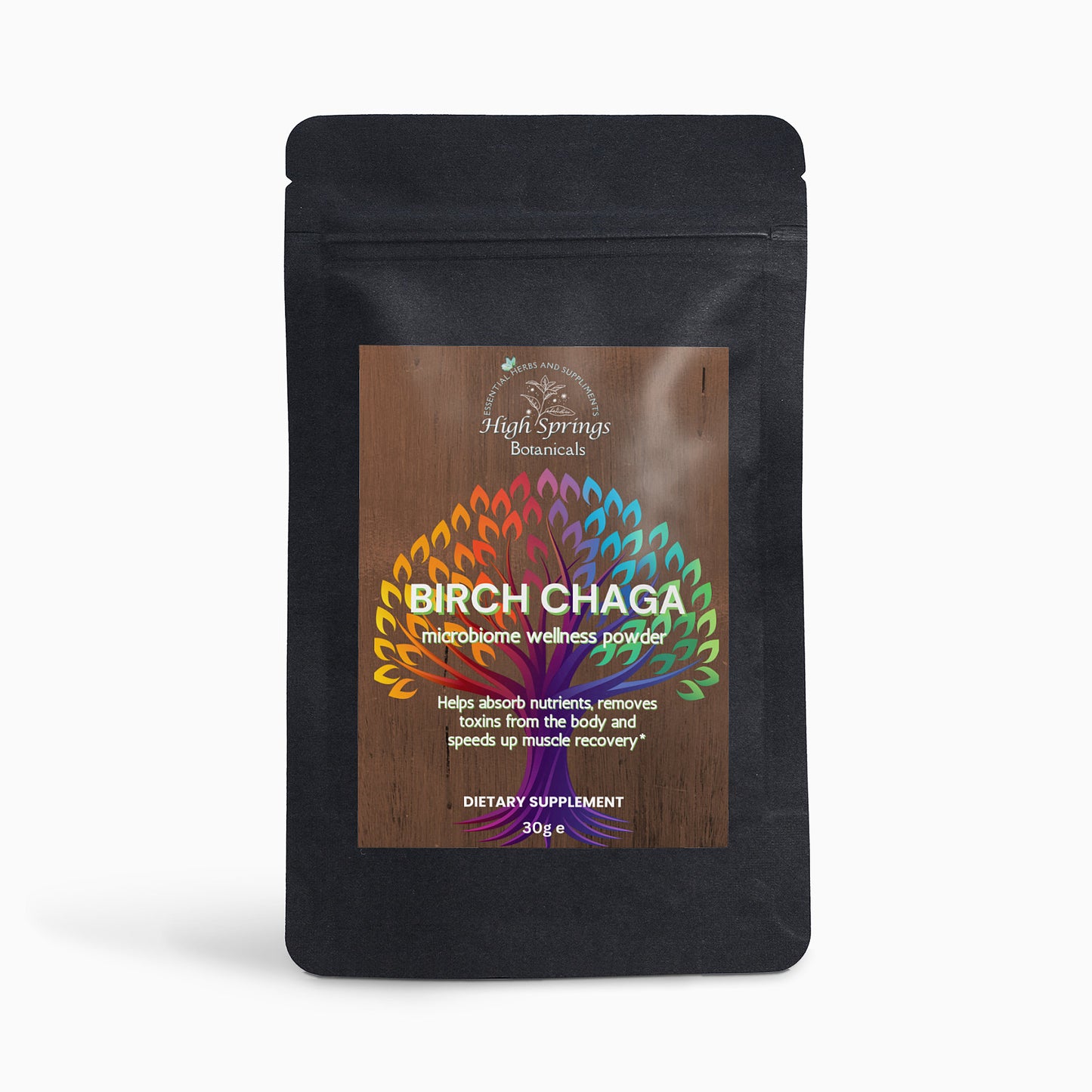 Birch Chaga Microbiome Wellness Powder